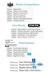 Delridge Day 2013 Event Schedule