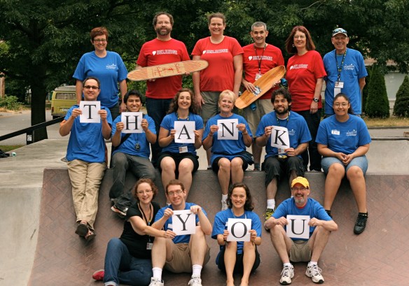 Thank You from Volunteers!